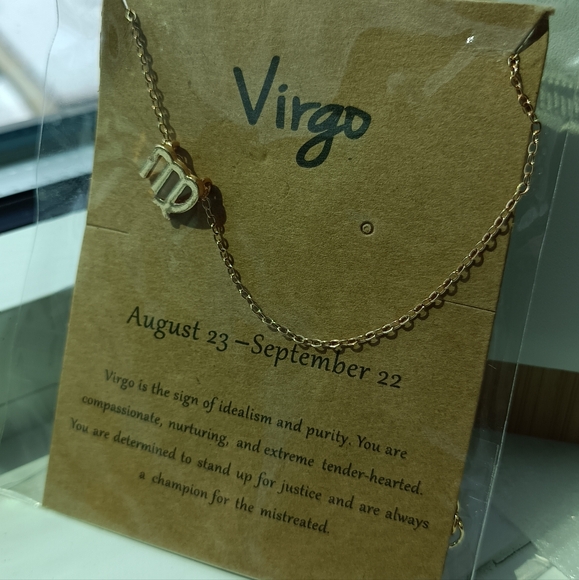 Virgo Zodiac Necklace Stainless steel - Picture 3 of 3